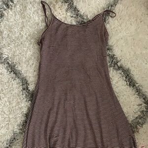 Red/White striped brandy Melville dress